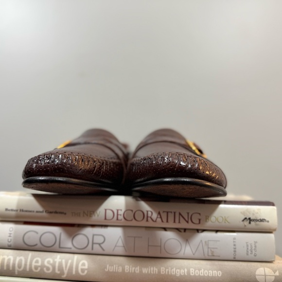 Georgio Bruntini Classic Size 11D Men’s Brown Loafers - Picture 4 of 16